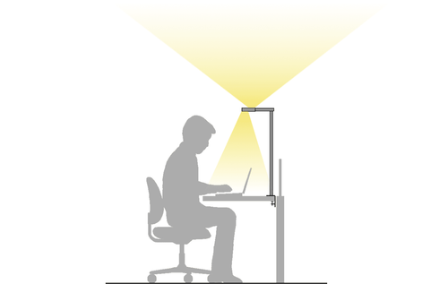 Uplight and downlight in every luminaire